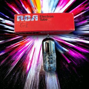 GE 6AU8 Audio Stereo Electronic Vintage Radio HAM Vacuum NOS Glass Tubes 9 Pins